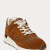 Ruskeat miesten Ralph Lauren Trackster 200 Harris Tweed® -lenkkarit
