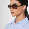 Ruskeat naisten Ralph Lauren 0Ra5130 suorakaiteen aurinkolasit Ruskeat naisten Ralph Lauren 0Ra5130 suorakaiteen aurinkolasit