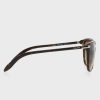 Ruskeat naisten Ralph Lauren 0RA5160 Butterfly-aurinkolasit Ruskeat naisten Ralph Lauren 0RA5160 Butterfly-aurinkolasit