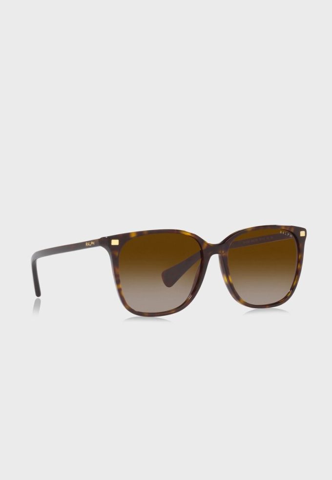 Ruskeat naisten Ralph Lauren 0Ra5293 Wayfarer aurinkolasit Ruskeat naisten Ralph Lauren 0Ra5293 Wayfarer aurinkolasit