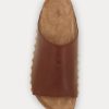 Ruskeat naisten Ralph Lauren Calfskin nahkaiset niittisandaalit Ruskeat naisten Ralph Lauren Calfskin nahkaiset niittisandaalit