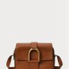Ruskeat naisten Ralph Lauren Calfskin Welington Crossbody laukut Ruskeat naisten Ralph Lauren Calfskin Welington Crossbody laukut