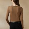 Ruskeat naisten Ralph Lauren Cashmere -neulepuserot