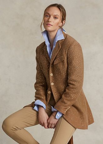 Ruskeat naisten Ralph Lauren paljetoidut kalanruototakit