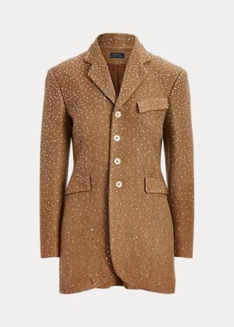 Ruskeat naisten Ralph Lauren paljetoidut kalanruototakit