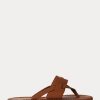 Ruskeat naisten Ralph Lauren Rosalind -tossut Ruskeat naisten Ralph Lauren Rosalind -tossut
