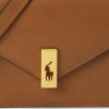 Rusketus Naisten Ralph Lauren Polo ID -nahkaketjulompakot Rusketus Naisten Ralph Lauren Polo ID -nahkaketjulompakot