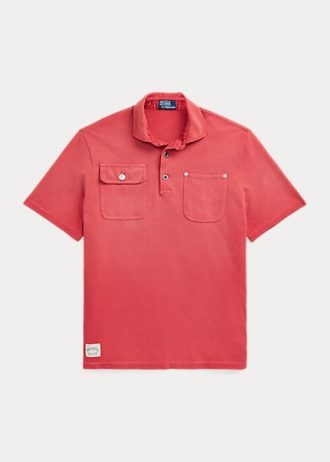 Ruusu Miesten Ralph Lauren Classic Fit Mesh Pocket poolopaidat