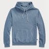 Sininen Miesten Ralph Lauren Organic Cotton Fleece -huppari Sininen Miesten Ralph Lauren Organic Cotton Fleece -huppari