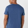 Sininen Miesten Ralph Lauren Rintalogo T-paidat V-kaula-aukolla Sininen Miesten Ralph Lauren Rintalogo T-paidat V-kaula-aukolla