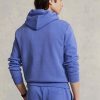 Sininen miesten Ralph Lauren tuplaneulottu huppari Sininen miesten Ralph Lauren tuplaneulottu huppari