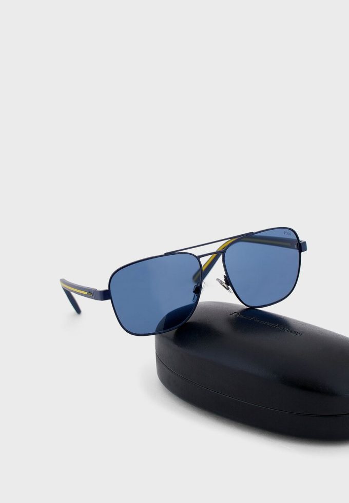 Siniset miesten Ralph Lauren 0Ph3138 Aviator aurinkolasit Siniset miesten Ralph Lauren 0Ph3138 Aviator aurinkolasit