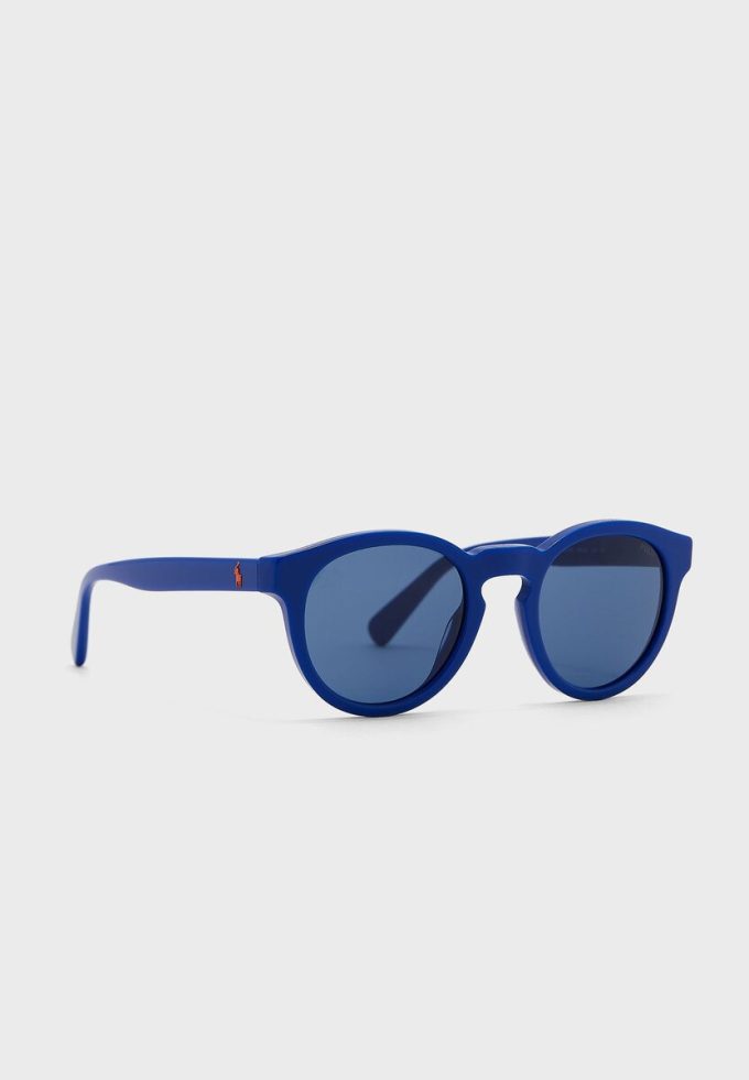 Siniset miesten Ralph Lauren 0Ph4184 Wayfarers aurinkolasit