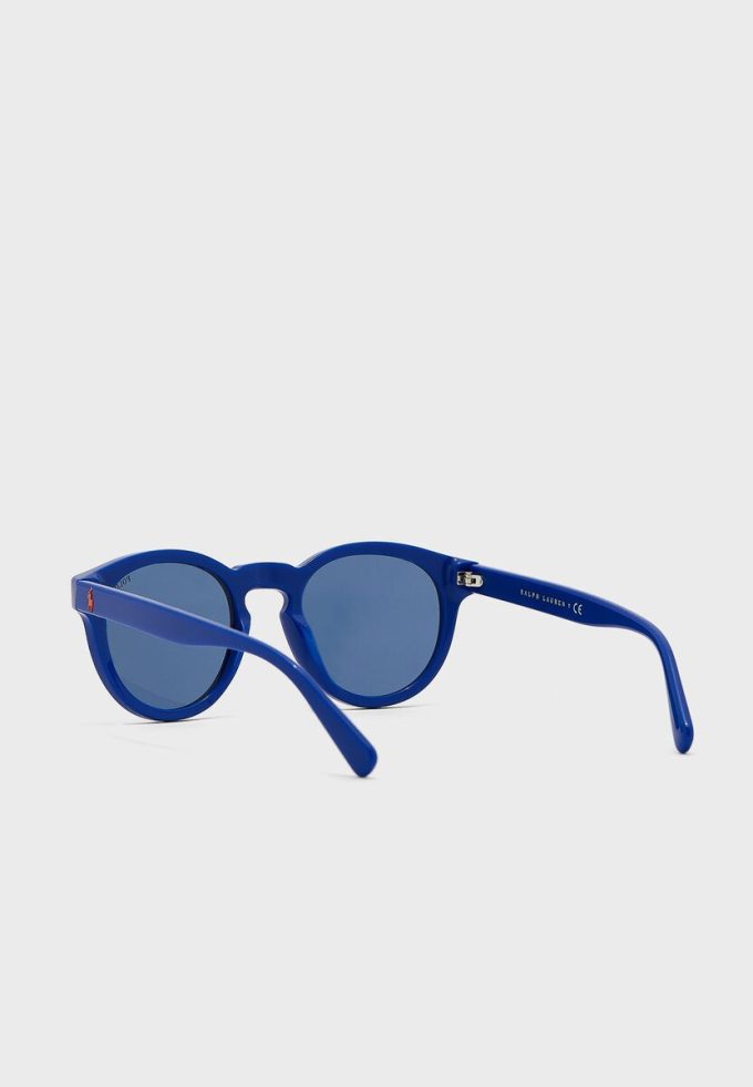 Siniset miesten Ralph Lauren 0Ph4184 Wayfarers aurinkolasit