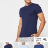 Siniset Miesten Ralph Lauren 3 Pack Assorted Crew Neck T-paidat