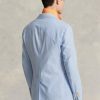 Siniset miesten Ralph Lauren Chambray -puvun bleiserit
