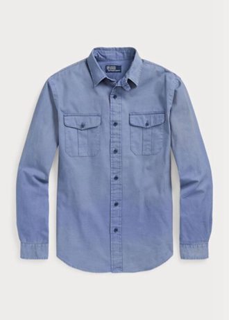 Siniset miesten Ralph Lauren Classic Fit Chino -työpaidat Siniset miesten Ralph Lauren Classic Fit Chino -työpaidat