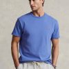 Siniset miesten Ralph Lauren Classic Fit Heavyweight Jersey T-paidat