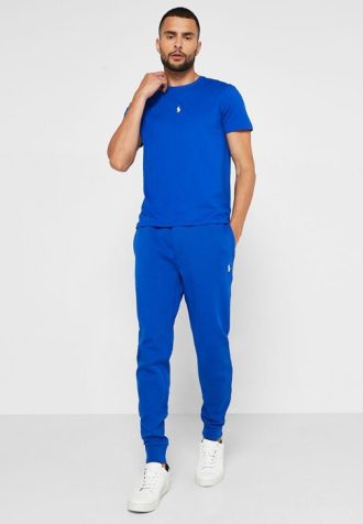 Siniset miesten Ralph Lauren Essential collegehousut