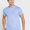 Siniset Miesten Ralph Lauren Essential Crew Neck T-paidat Siniset Miesten Ralph Lauren Essential Crew Neck T-paidat