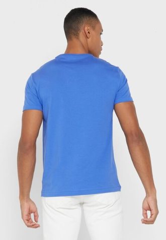 Siniset Miesten Ralph Lauren Essential Crew Neck T-paidat