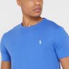 Siniset Miesten Ralph Lauren Essential Crew Neck T-paidat Siniset Miesten Ralph Lauren Essential Crew Neck T-paidat
