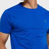 Siniset Miesten Ralph Lauren Essential Crew Neck T-paidat