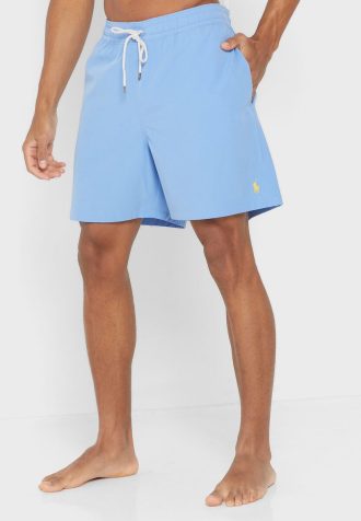 Siniset miesten Ralph Lauren Essential uimashortsit