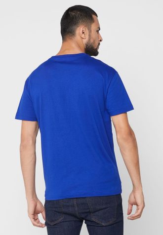 Siniset miesten Ralph Lauren -logoiset T-paidat Siniset miesten Ralph Lauren -logoiset T-paidat
