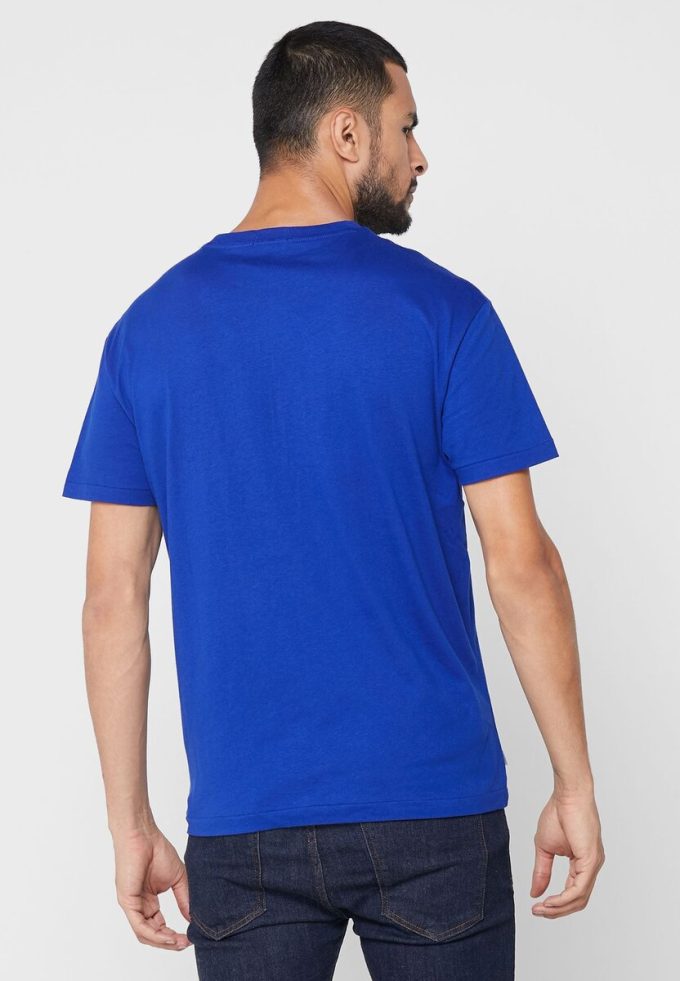 Siniset miesten Ralph Lauren -logoiset T-paidat