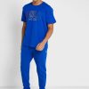 Siniset miesten Ralph Lauren -logoiset T-paidat