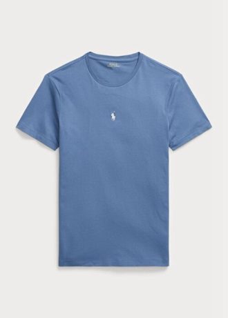 siniset miesten ralph lauren mukautetut slim fit crewneck t paidat 2 2 330x461 - Siniset miesten Ralph Lauren mukautetut Slim Fit Crewneck T-paidat