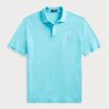 Siniset miesten Ralph Lauren mukautetut Slim Fit mesh poolopaidat