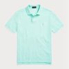 Siniset miesten Ralph Lauren mukautetut Slim Fit mesh poolopaidat
