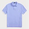 Siniset miesten Ralph Lauren mukautetut Slim Fit mesh poolopaidat