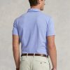 Siniset miesten Ralph Lauren mukautetut Slim Fit mesh poolopaidat