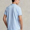 Siniset miesten Ralph Lauren mukautetut Slim Fit mesh poolopaidat