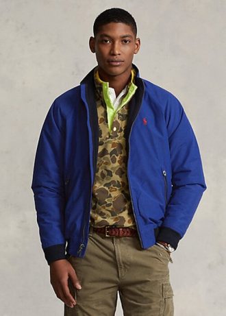 Siniset miesten Ralph Lauren Raglan -hihaiset takit