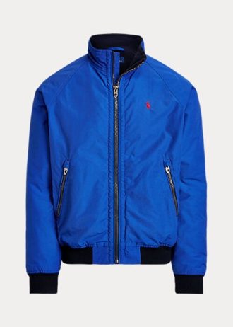 Siniset miesten Ralph Lauren Raglan -hihaiset takit