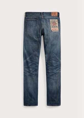 Siniset miesten Ralph Lauren Slim Fit Belgrade -farkut Siniset miesten Ralph Lauren Slim Fit Belgrade -farkut