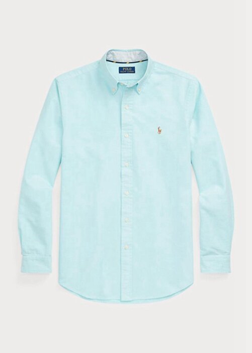 Siniset miesten Ralph Lauren Slim Fit Oxford paidat Siniset miesten Ralph Lauren Slim Fit Oxford paidat