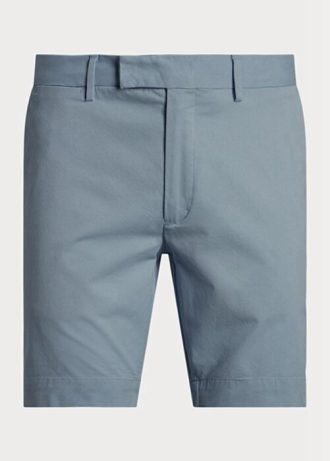 Siniset miesten Ralph Lauren Stretch Slim Fit chino shortsit