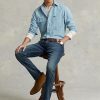 Siniset miesten Ralph Lauren Sullivan Slim Performance Stretch -farkut Siniset miesten Ralph Lauren Sullivan Slim Performance Stretch -farkut