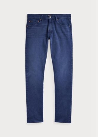 Siniset miesten Ralph Lauren Sullivan Slim Stretch -farkut Siniset miesten Ralph Lauren Sullivan Slim Stretch -farkut