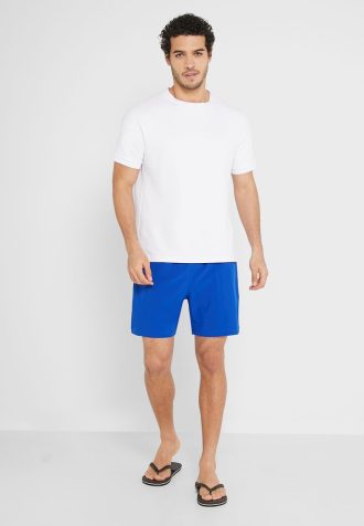 Siniset miesten Ralph Laurenin kiristysshortsit