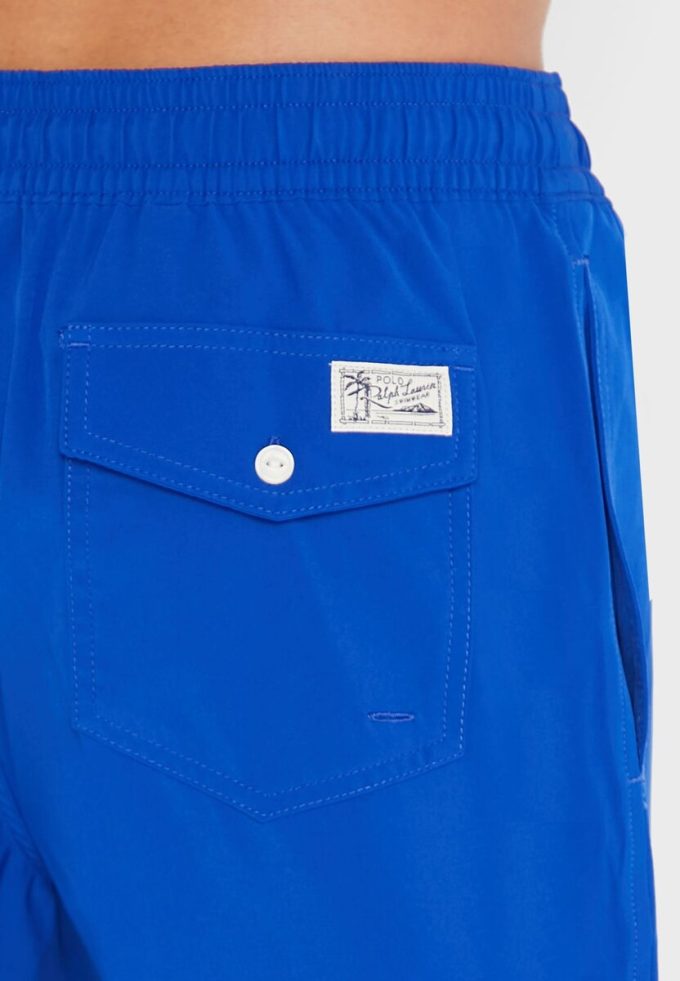 Siniset miesten Ralph Laurenin kiristysshortsit Siniset miesten Ralph Laurenin kiristysshortsit
