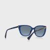 Siniset naisten Ralph Lauren 0Ra5274 Wayfarer aurinkolasit Siniset naisten Ralph Lauren 0Ra5274 Wayfarer aurinkolasit