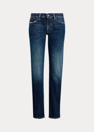 Siniset naisten Ralph Lauren 320 Boyfriend-farkut