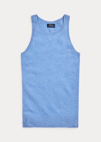 Siniset naisten Ralph Lauren Cashmere Tankit