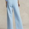Siniset naisten Ralph Lauren Cutoff-helma fleece-swetarihousut